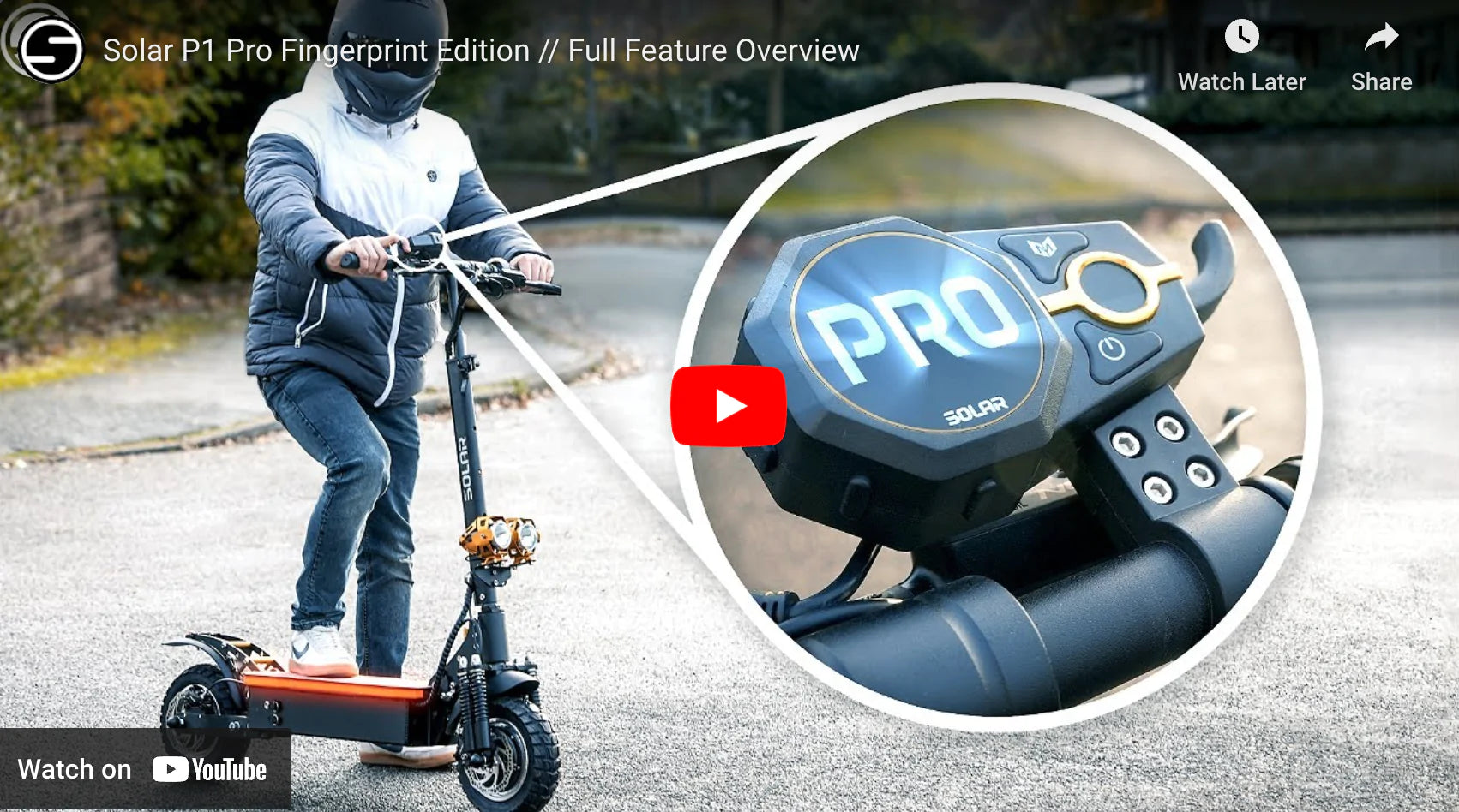 GoEcoRide P1 Pro Fingerprint Edition // Full Feature Overview