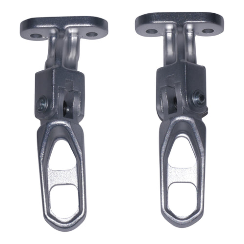 GoEcoRide E-Clipse Silver Footpegs Set