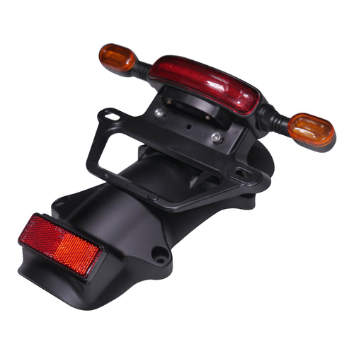 GoEcoRide E-Clipse Rear number holder, with blinker lights and brake lights