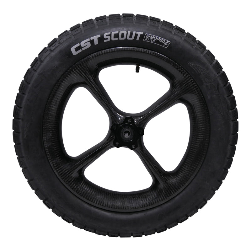 GoEcoRide E-Clipse Carbon Fibre Full Wheel Assembly Set