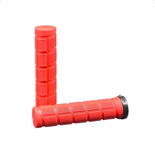 Handlebar Grips with Soft Anti-slip Rubber, Single Lock-on - GoEcoRide Scooters