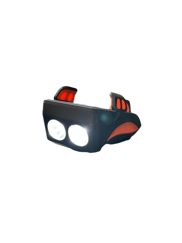 Multi Use Phone Holder - Phone Charger, Light and Horn - GoEcoRide Scooters