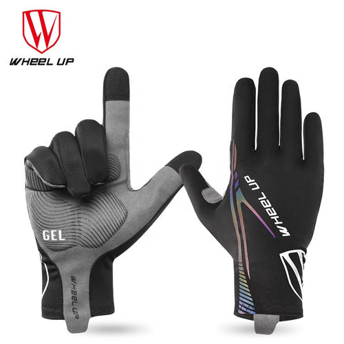 Lycra Full Fingerprint Riding Gloves Outdoor With Touch Screen - GoEcoRide Scooters