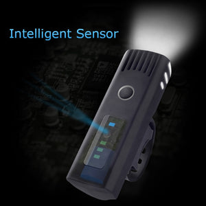 Light Smart Sensor Anti-glare With 250 Lumens And USB Rechargeable - GoEcoRide Scooters - GoEcoRide Scooters