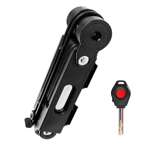 Heavy Duty Alloy Steel Foldable Scooter Lock with Mounting Bracket - GoEcoRide Scooters