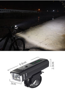 Light Smart Sensor Anti-glare With 250 Lumens And USB Rechargeable - GoEcoRide Scooters - GoEcoRide Scooters