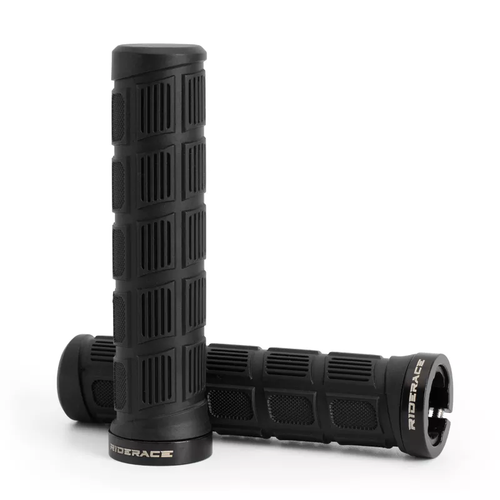 Handlebar Grips with Soft Anti-slip Rubber, Single Lock-on - GoEcoRide Scooters