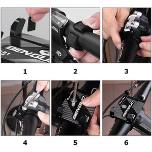 Aluminum Phone Holder Mount for 3.5-6.2 inch Phones - GoEcoRide Scooters
